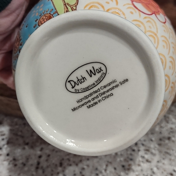 Dutch Wax For Anthropologie Owl Embossed Cream And Sugar Set